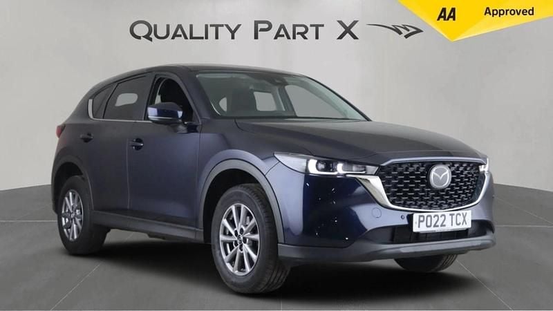 Blue Used 2022 Mazda CX-5 SUV | £16,975 (Super price) - Image 1/4