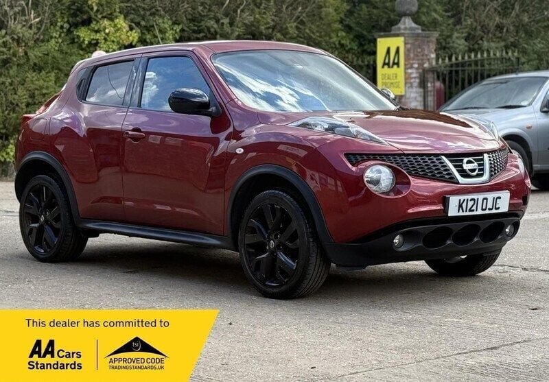 Red Used 2013 Nissan Juke N-TEC SUV | £2,990 (Fair price) - Image 1/3