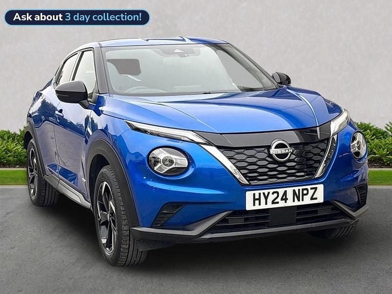 Blue Used 2024 Nissan Juke N-Connecta SUV | £17,609 (Good price) - Image 1/4