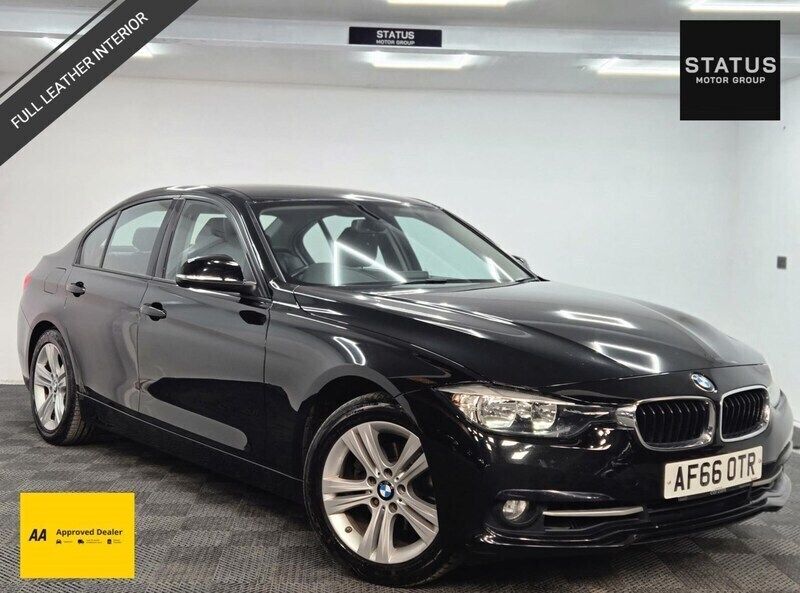 Black Used 2016 BMW 318 Sport Line Sedan | £7,995 (Fair price) - Image 1/4