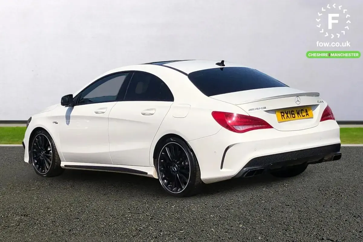 Used Mercedes CLA45 AMG Exclusive 2016 White Coupe