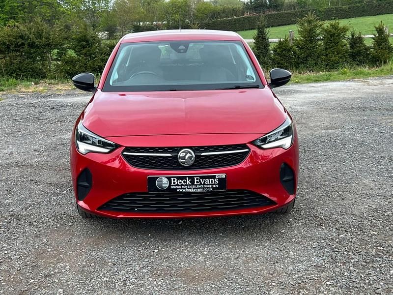 Used Vauxhall Corsa Edition 75 HP (55 kW) 2022 Red Hatchback