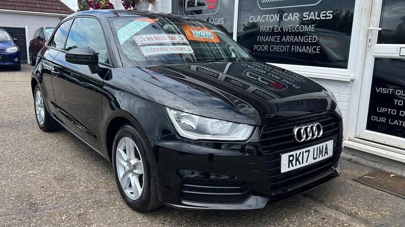 Black Used 2017 Audi A1 Comfort Hatchback | £7,295 (Fair price) - Image 1/4
