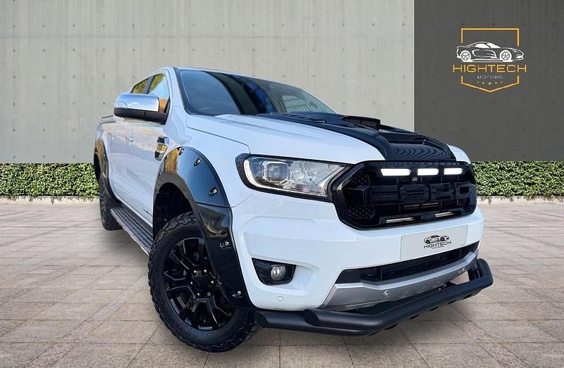 White Used 2021 Ford Ranger Limited Pickup | £20,998 (A bit pricey) - Image 1/4
