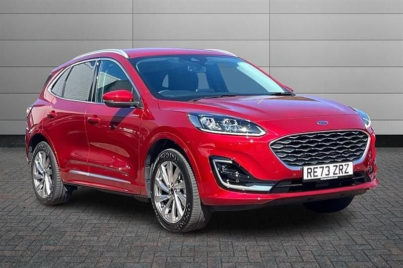 Lucid red Used 2024 Ford Kuga Vignale SUV | £25,095 (Fair price) - Image 1/2