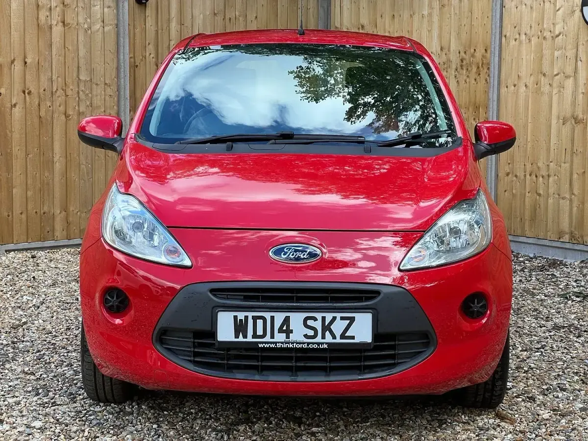 Used Ford Ka S 69 HP (50 kW) 2014 Red Hatchback