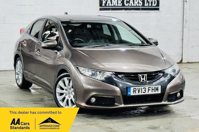 Brown Used 2013 Honda Civic EX Hatchback | £4,995 (Fair price) - Image 1/1