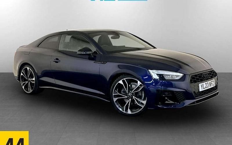 Blue Used 2023 Audi A5 Black Edition Coupe | £27,495 (Fair price) - Image 1/2