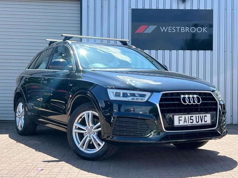 Black Used 2015 Audi Q3 S-Line SUV | £7,990 (A bit pricey) - Image 1/3