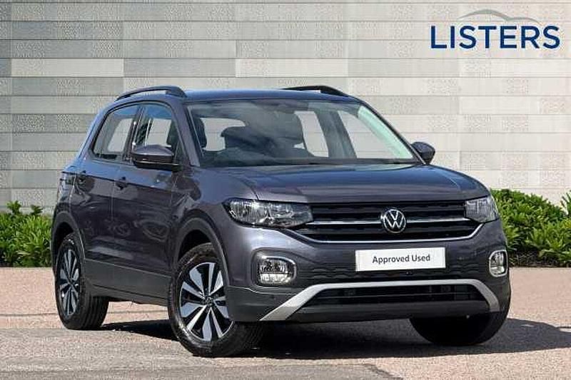 Smokey grey Used 2023 VW T-Cross Move SUV | £19,400 (A bit pricey) - Image 1/4