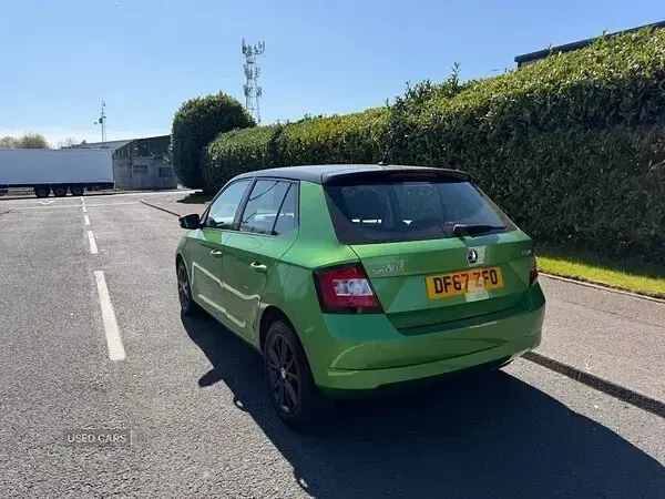 Used Skoda Fabia Colour Edition 95 HP (69 kW) 2018 Green Hatchback