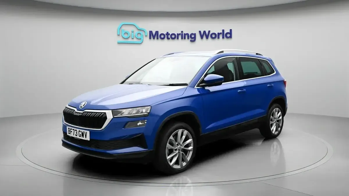 Used Skoda Karoq SE L 150 HP (110 kW) 2023 Blue SUV
