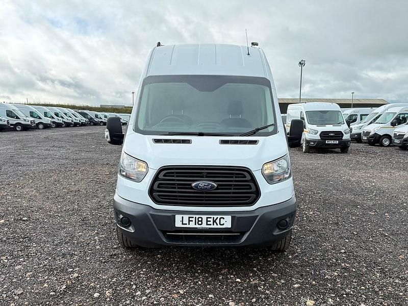 Used Ford Transit 130 HP (95 kW) 2018 White Van