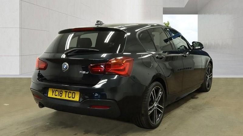 Used BMW 116 Efficient Dynamics 116 HP (85 kW) 2018 Black Hatchback