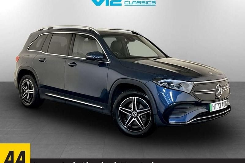 Used Mercedes EQB350 AMG line 214 kW (292 HP) 2023 Blue SUV