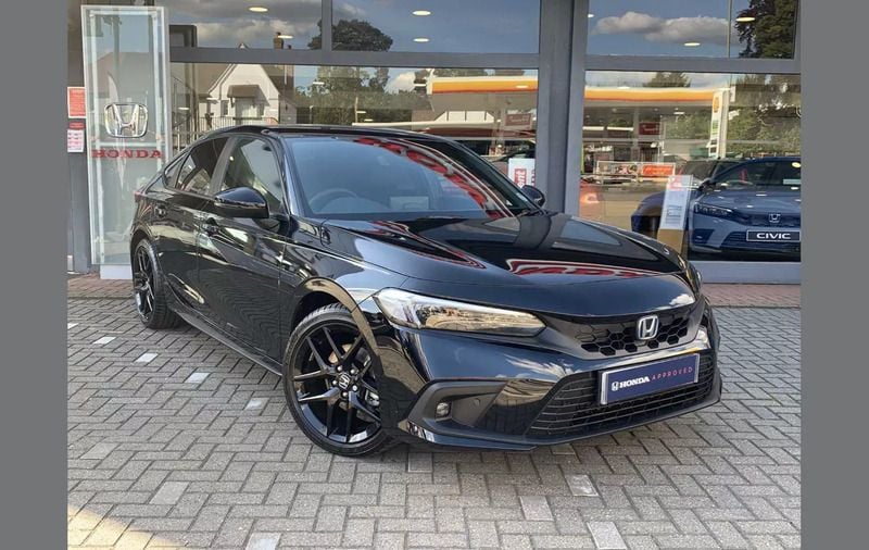 Black Used 2024 Honda Civic Sport Hatchback | £29,977 (Good price) - Image 1/4