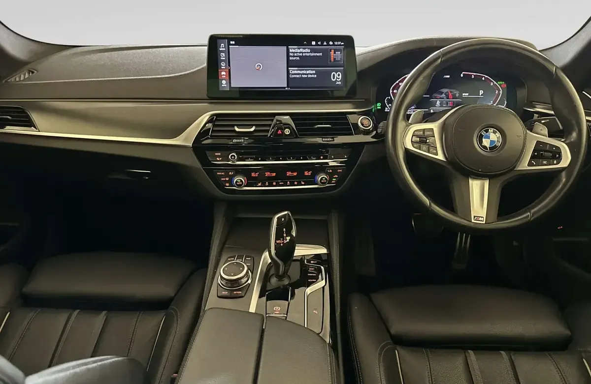 Used BMW 530 M Sport 286 HP (210 kW) 2022 Black Sedan