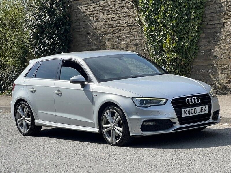 Silver Used 2014 Audi A3 S-Line Hatchback | £4,250 - Image 1/4