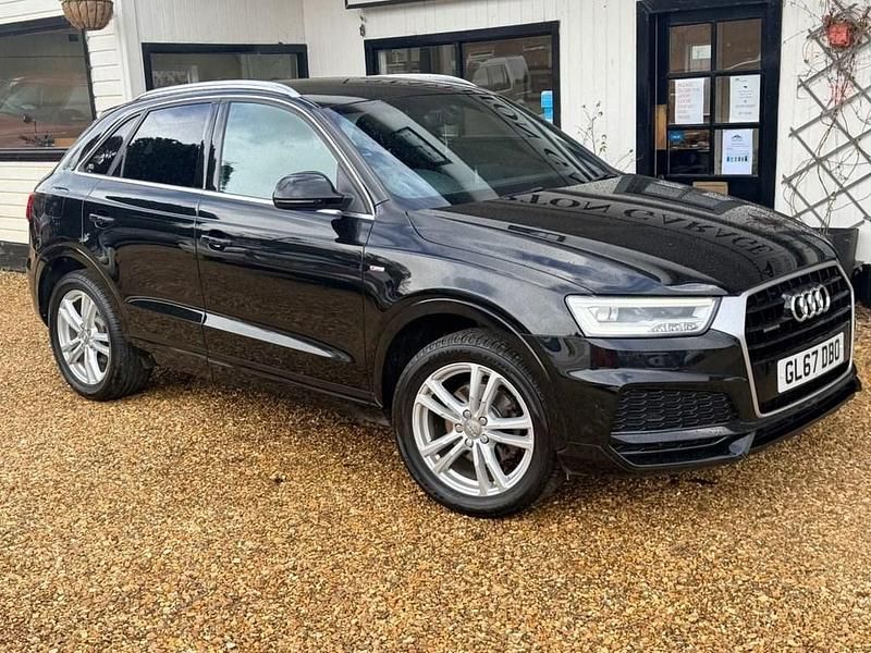 Used Audi Q3 S-Line 180 HP (132 kW) 2017 Black SUV
