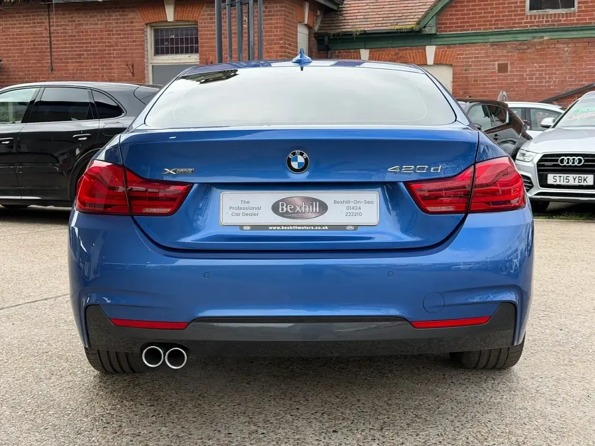 Used BMW 420 Gran Coupé M Sport 190 HP (139 kW) 2017 Blue Coupe