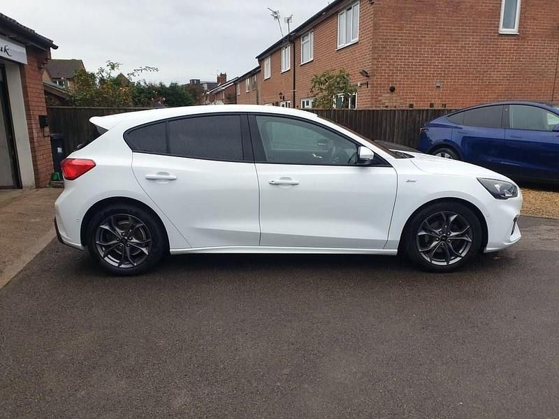 White Used 2021 Ford Focus ST-Line Hatchback | £11,495 (Fair price) - Image 1/4