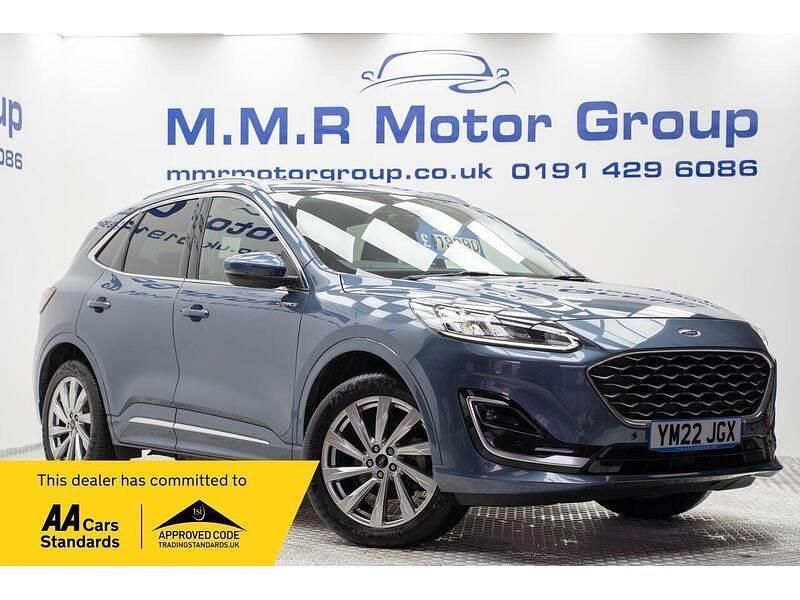 Blue Used 2022 Ford Kuga Vignale SUV | £18,490 (Fair price) - Image 1/4