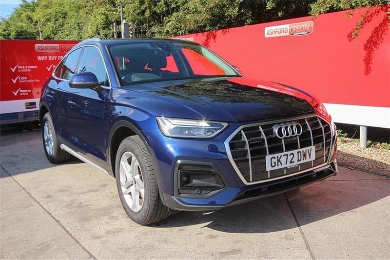 Blue Used 2022 Audi Q5 Sportback Sport SUV | £28,495 (Super price) - Image 1/3