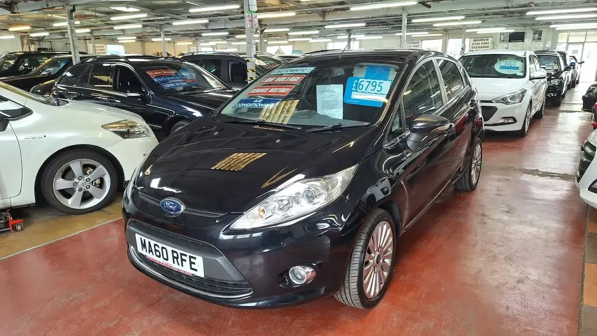 Usado Ford Fiesta Titanium 96 HP (70 kW) 2010 Preto Citadino