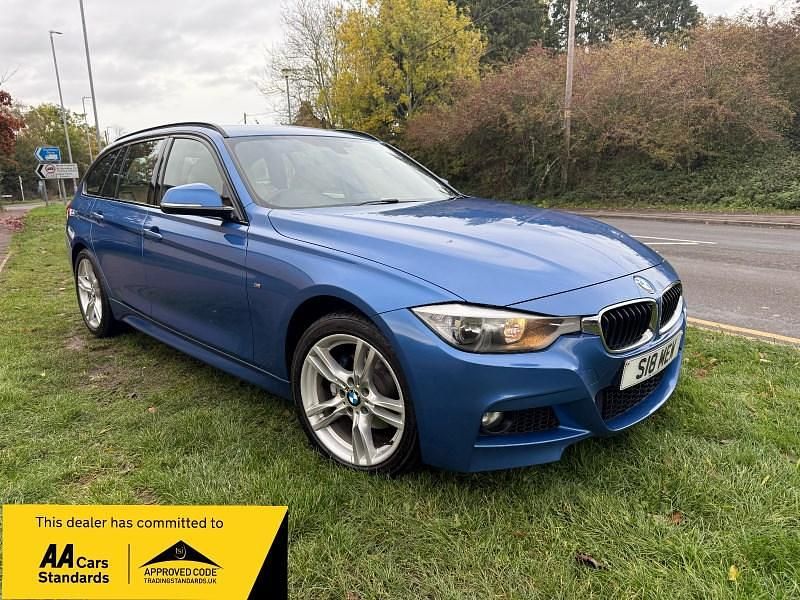 Blue Used 2013 BMW 320 M Sport Estate | £7,495 (A bit pricey) - Image 1/4