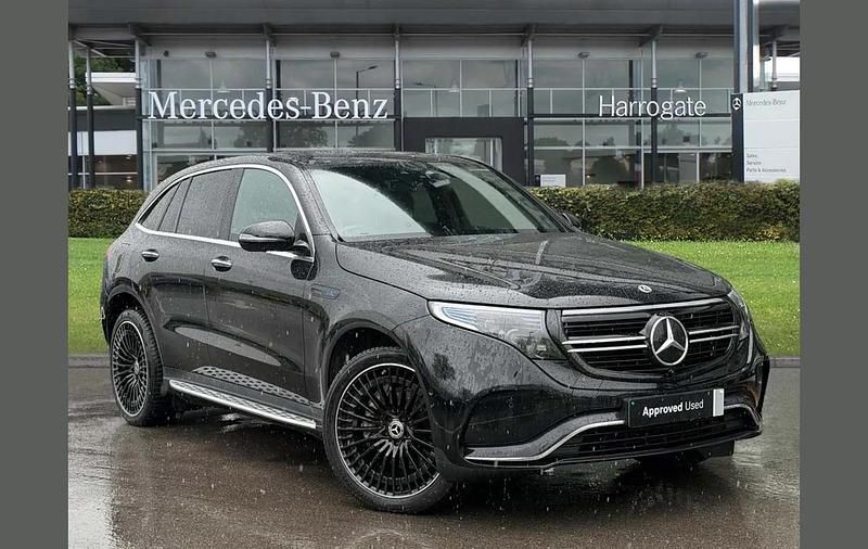 Used Mercedes EQC400 AMG Line Premium Plus 300 kW (408 HP) 2022 Black SUV