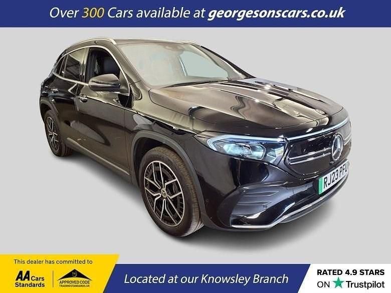 Black Used 2023 Mercedes EQA300 AMG Line Premium SUV | £26,995 (Fair price) - Image 1/3