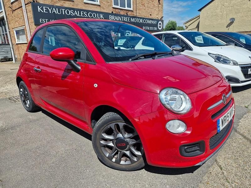 Red Used 2015 Fiat 500 S Hatchback | £6,250 (Fair price) - Image 1/4