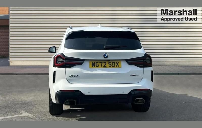 Used BMW X3 M Sport 180 HP (132 kW) 2022 White SUV