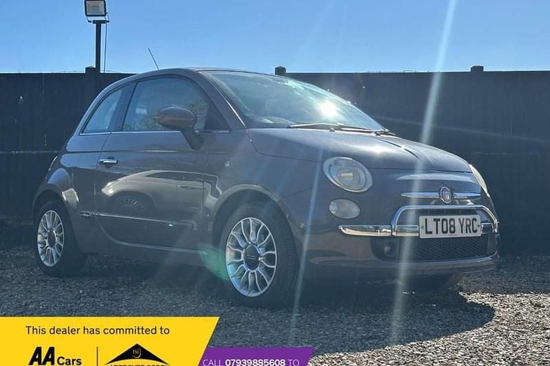 Used Fiat 500 Lounge 69 HP (50 kW) 2008 Grey Hatchback