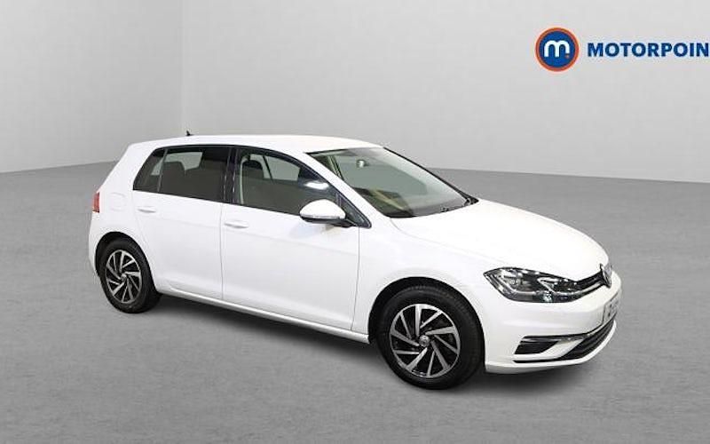 Used VW Golf VII Edition 150 HP (110 kW) 2020 White Hatchback