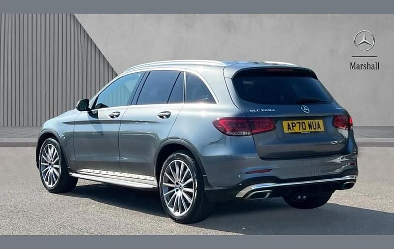 Used Mercedes GLC220 AMG Line Premium 194 HP (142 kW) 2020 Grey SUV
