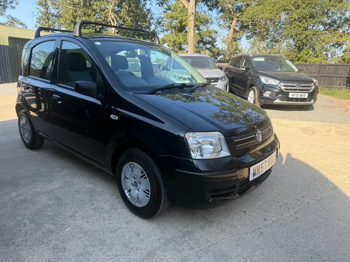 Used Fiat Panda Dynamic 60 HP (44 kW) 2008 Black Hatchback