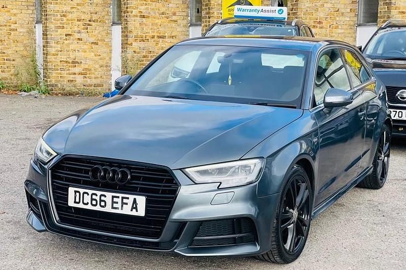 Grey Used 2016 Audi A3 S-Line Hatchback | £9,675 (Fair price) - Image 1/1