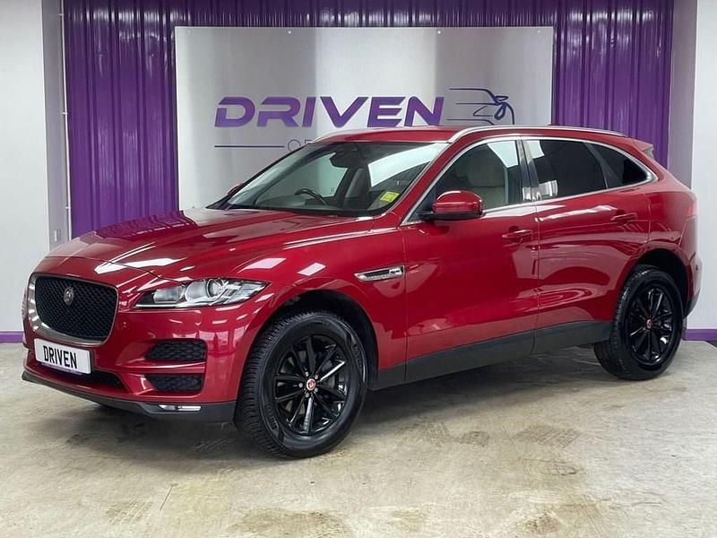 Red Used 2017 Jaguar F-Pace Prestige SUV | £13,600 (Fair price) - Image 1/4