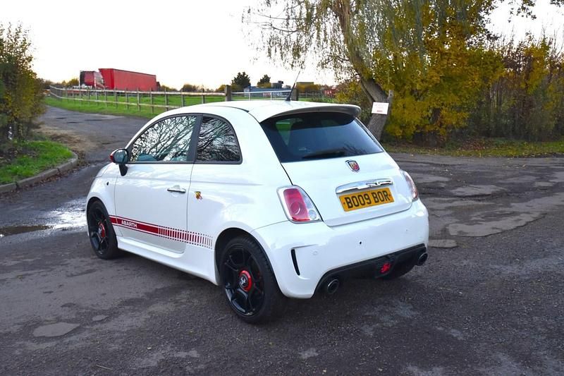 Used Abarth 500 2009 White Hatchback