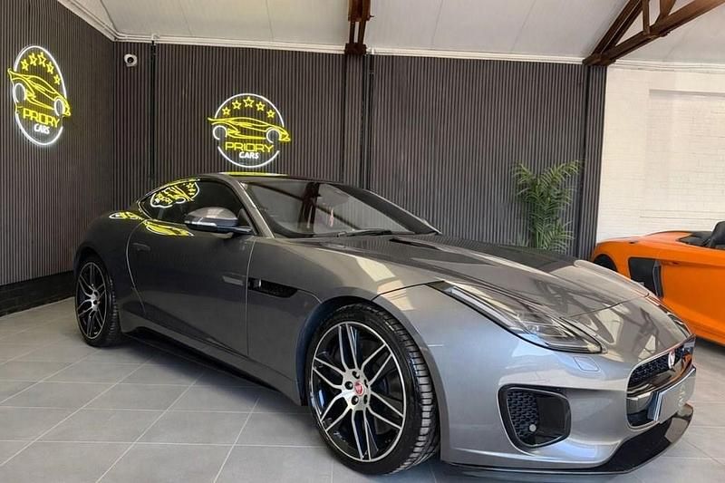 Used Jaguar F-Type R-Dynamic 380 HP (279 kW) 2018 Grey Coupe