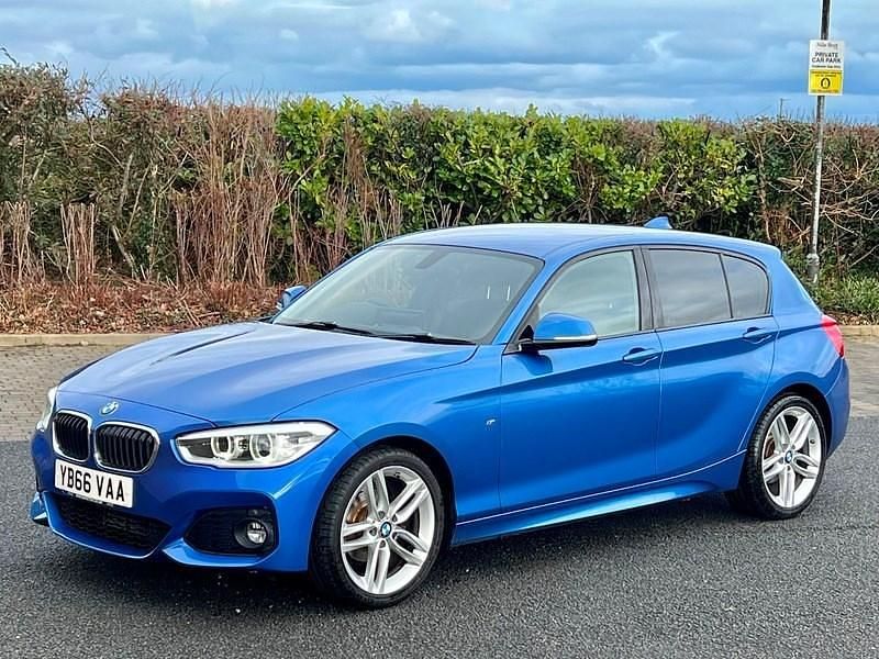 Used BMW 116 M Sport 2017 Estoril blue Hatchback