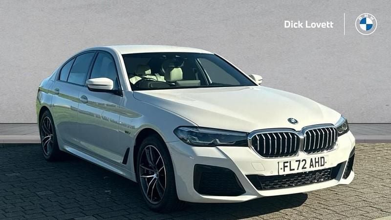 Used BMW 530e M Sport 288 HP (211 kW) 2022 White Sedan