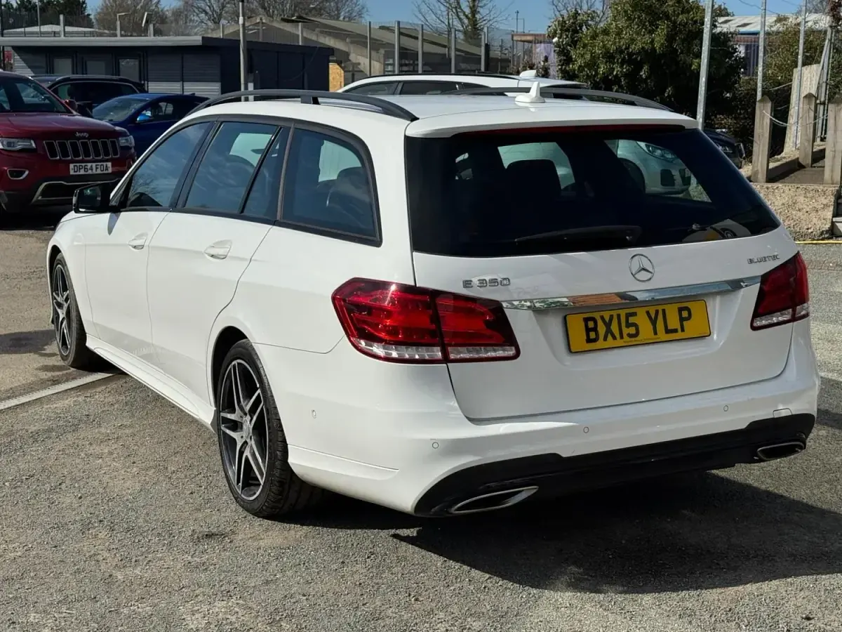 Used Mercedes E350 AMG 258 HP (189 kW) 2015 White Estate