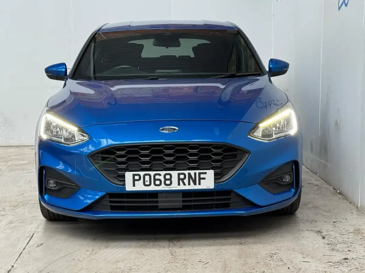 Used Ford Focus ST-Line 2018 Blue Hatchback