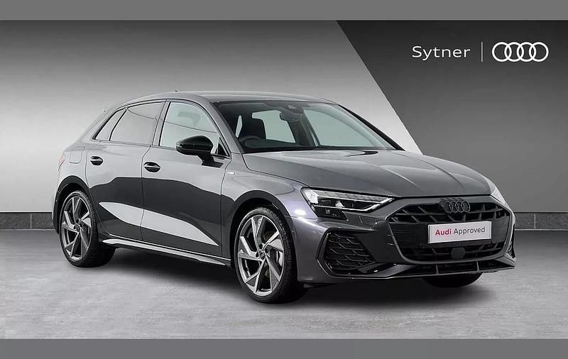 Grey Used 2025 Audi A3 Black Edition Hatchback | £32,500 - Image 1/4