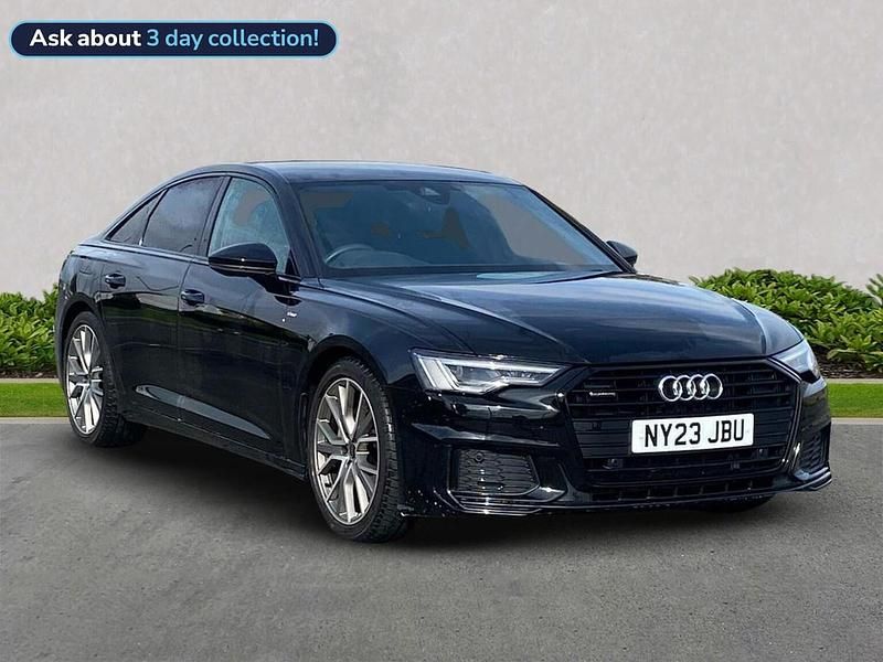 Black Used 2023 Audi A6 Black Edition Sedan | £32,976 (A bit pricey) - Image 1/4