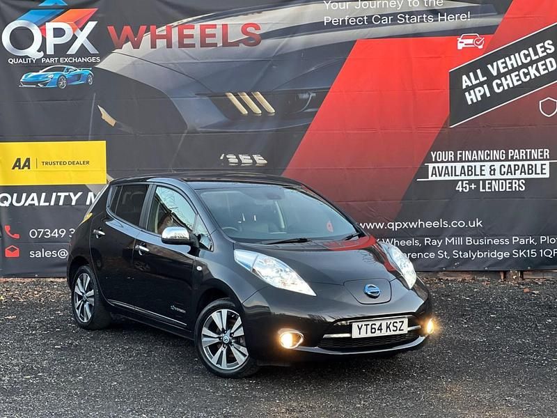 Used Nissan Leaf Tekna 80 kW (109 HP) 2014 Black Hatchback
