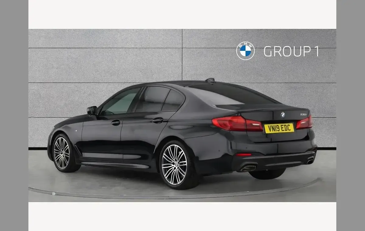 Used BMW 530 M Sport 252 HP (185 kW) 2019 Black Sedan