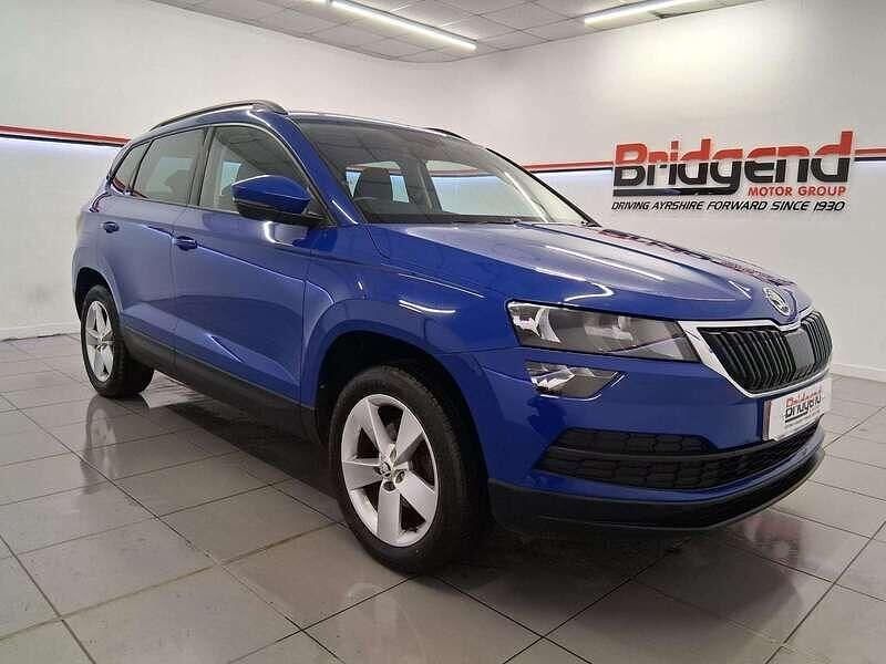Used Skoda Karoq SE Drive 2021 Blue SUV
